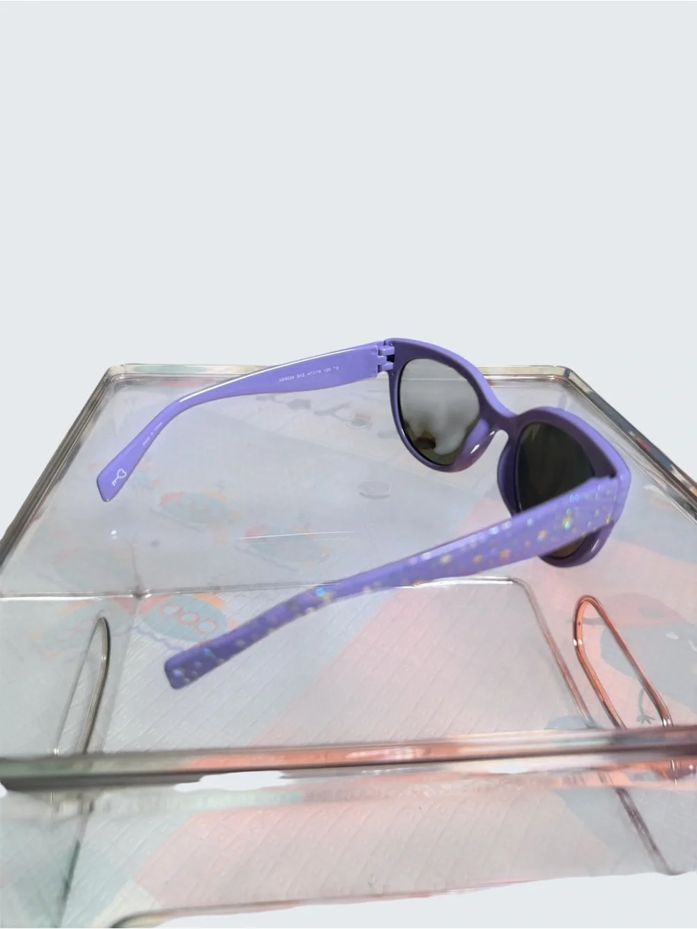 Skechers Girls' Purple Star Cat-Eye Sunglasses
